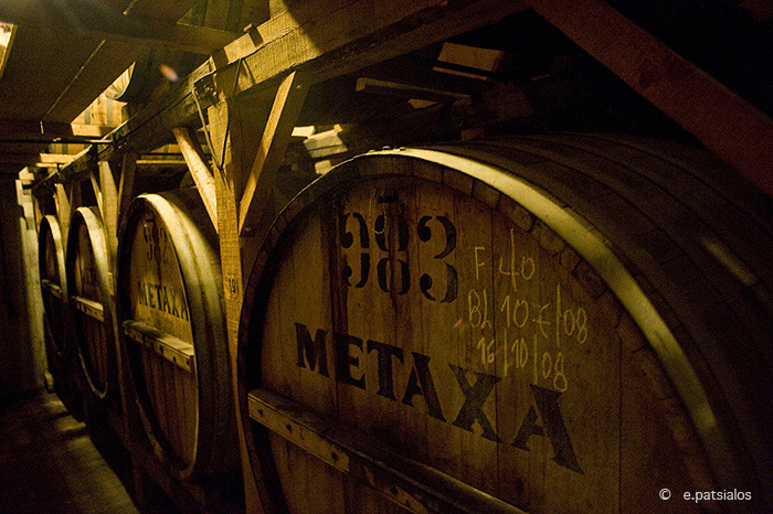 Metaxa barrels
